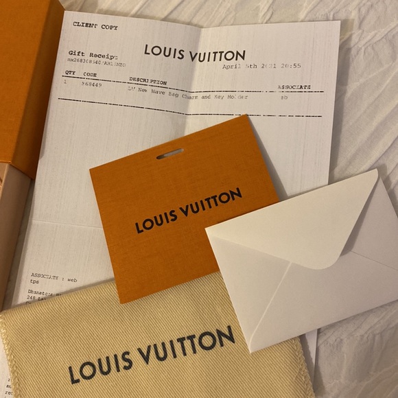 LV Facettes key holder and bag charm USED - Picture 4 of 5